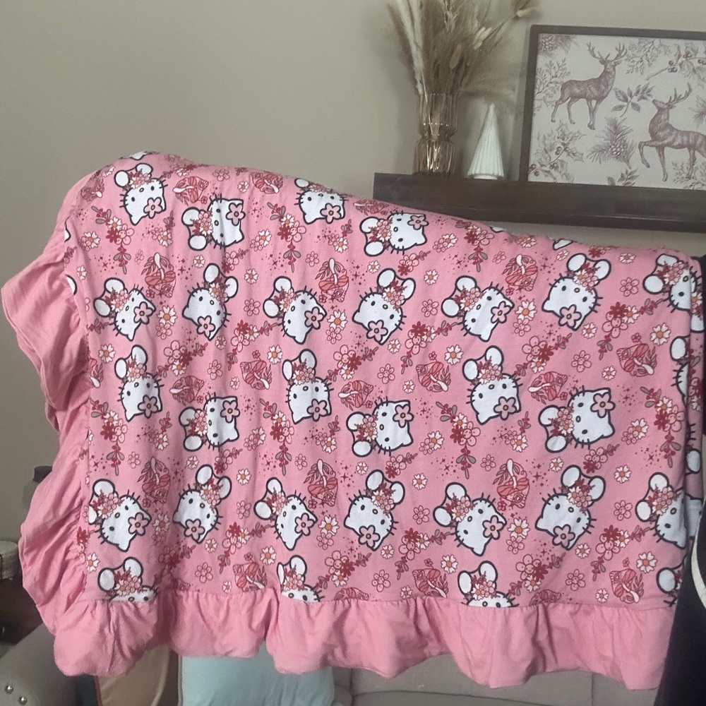 40x40 BAMBOO Pink HK Blanket